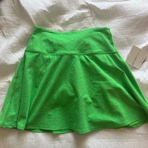 beyond yoga green skirt